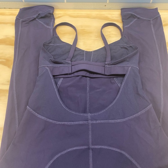 Lululemon onesie with mesh detailing on sides and legs. EUC. - Picture 4 of 4
